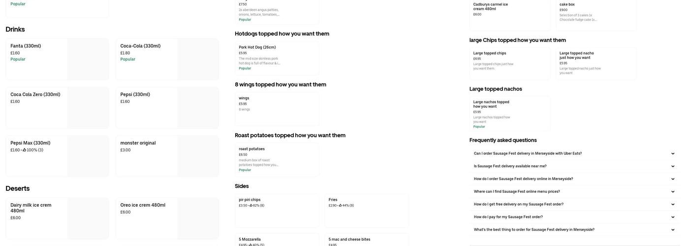 Sweet Time Bakery Menu