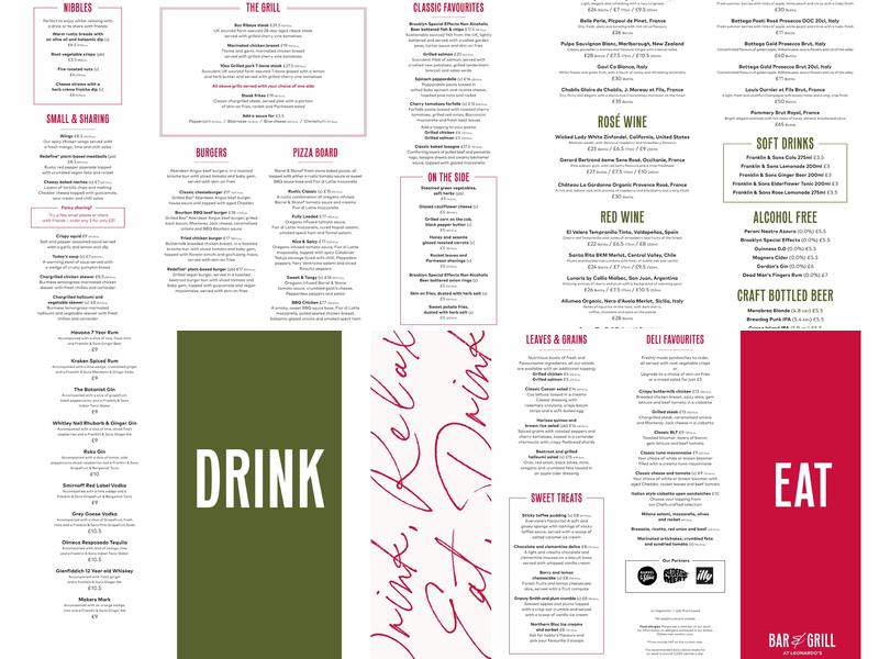 Oddsocks Bar & Kitchen Liverpool Menu