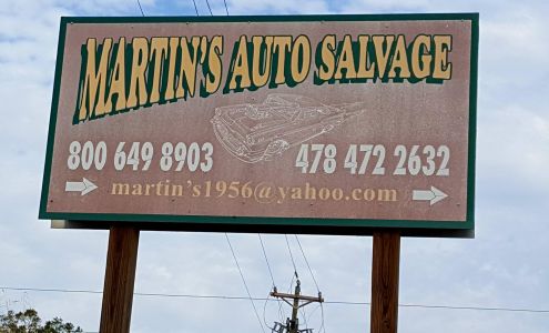 Martin's Auto Salvage Montezuma