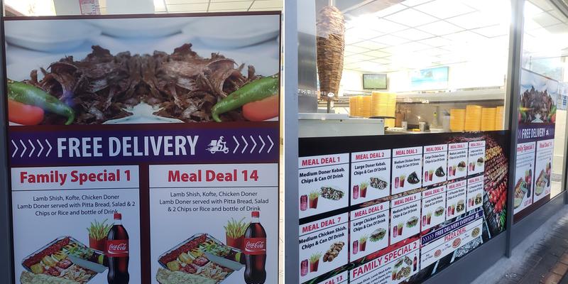 Tasty Kebab & Pizza House Menu