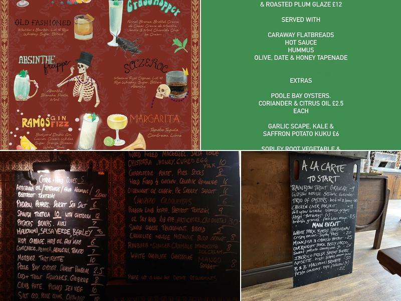 The Larder House Menu