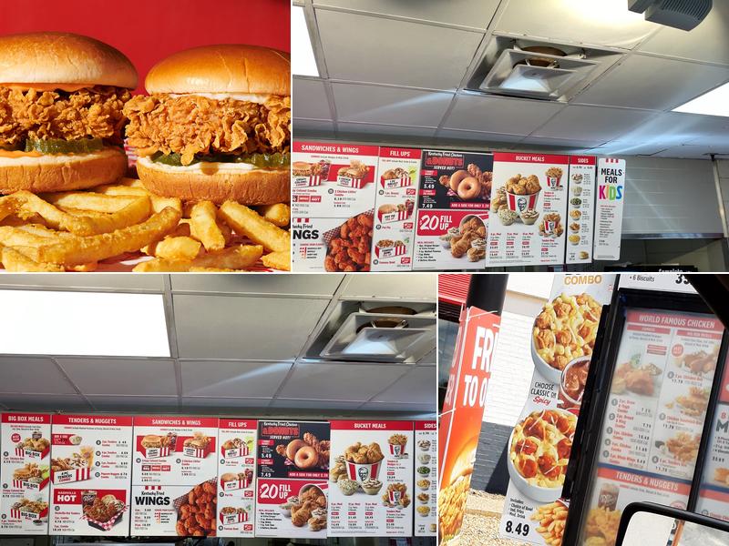 KFC Menu