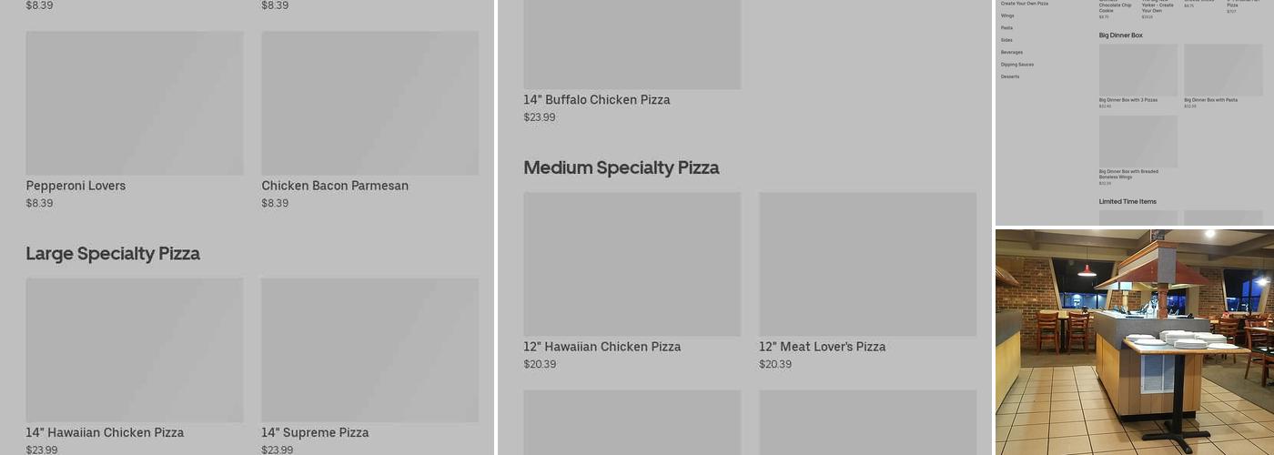Pizza Hut Menu