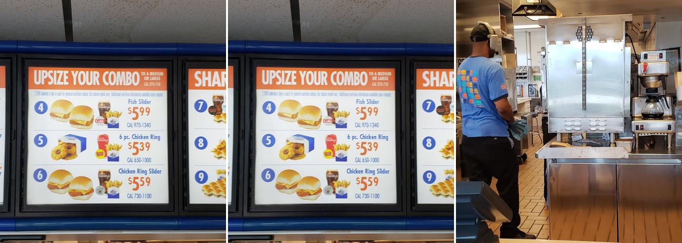White Castle Menu