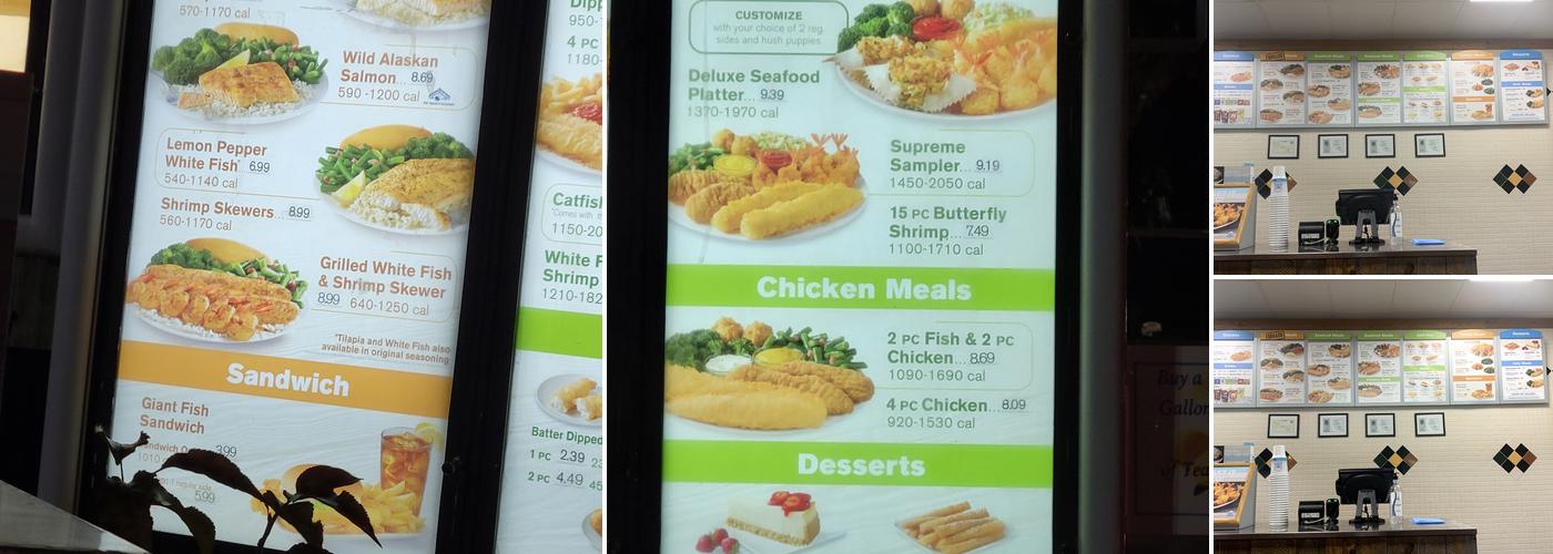 Captain D's Menu