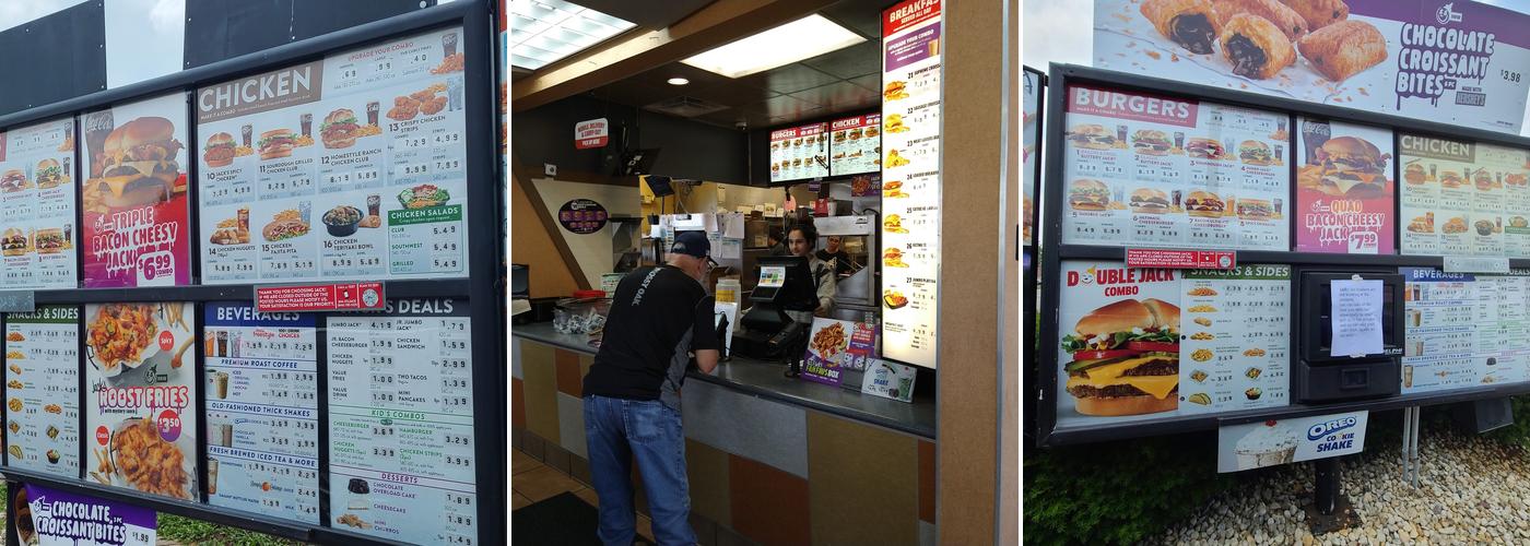 Jack In The Box Menu