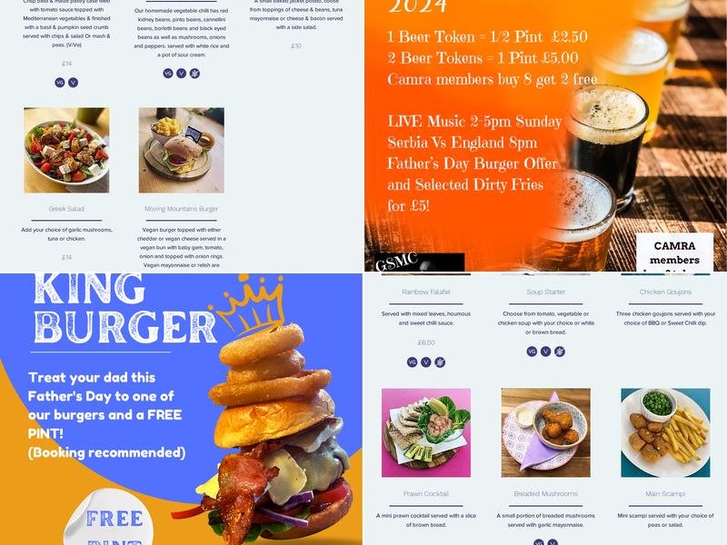 The Newtown Pippin Menu