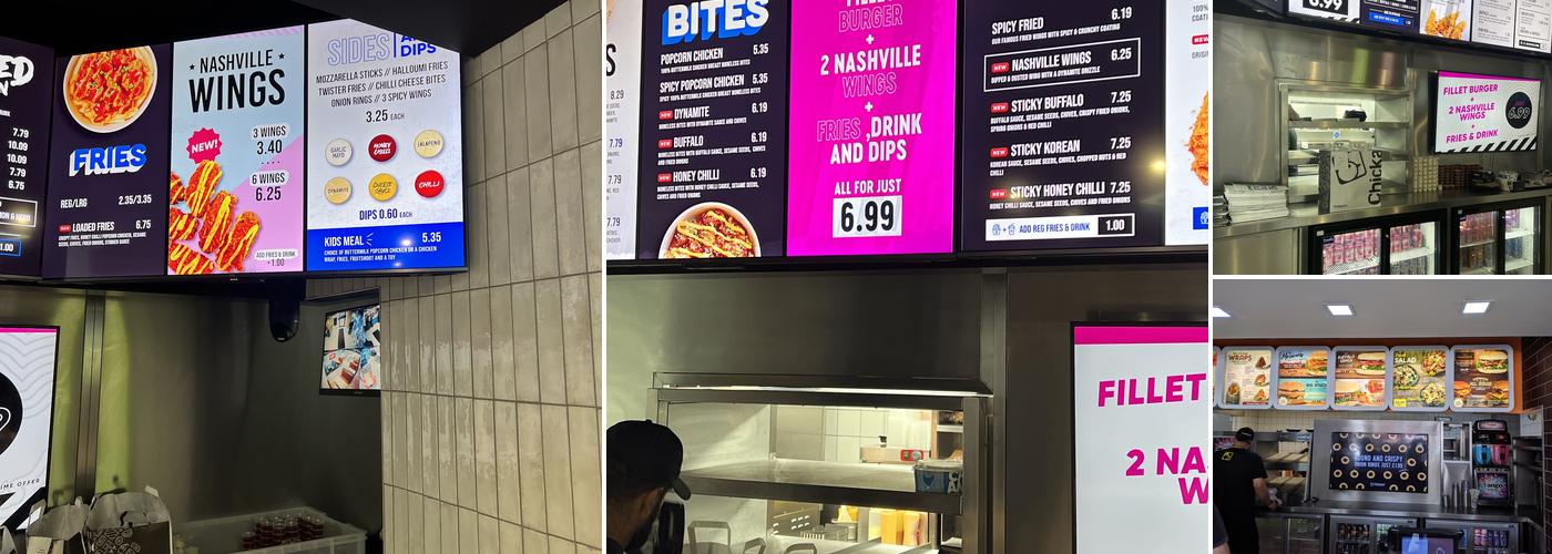 Chickano's Bradford Menu