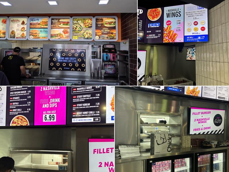 Chickano's Bradford Menu