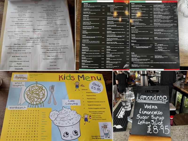 Il Fiume Ristorante Italiano Menu