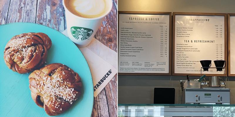 Starbucks Menu