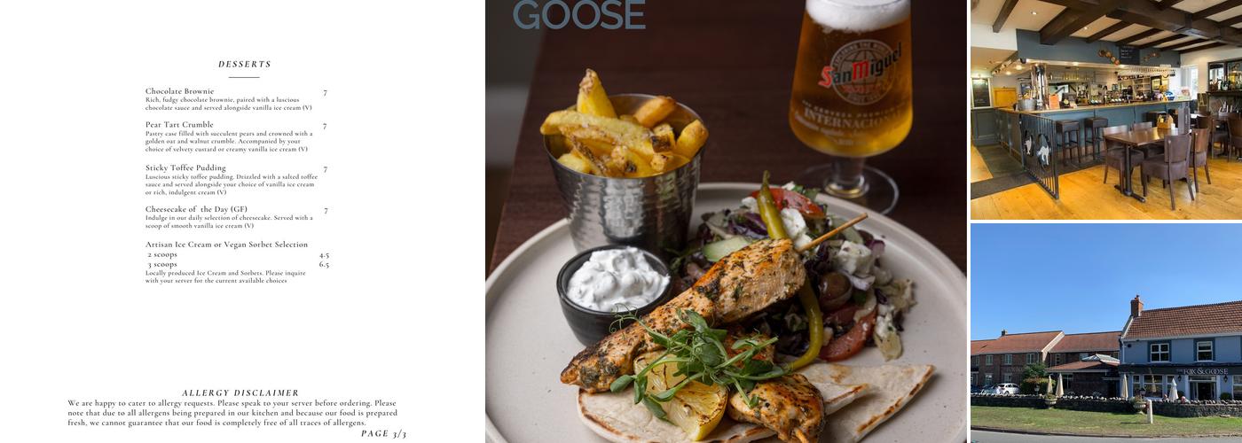 The Fox & Goose Hotel Bar and Restaurant