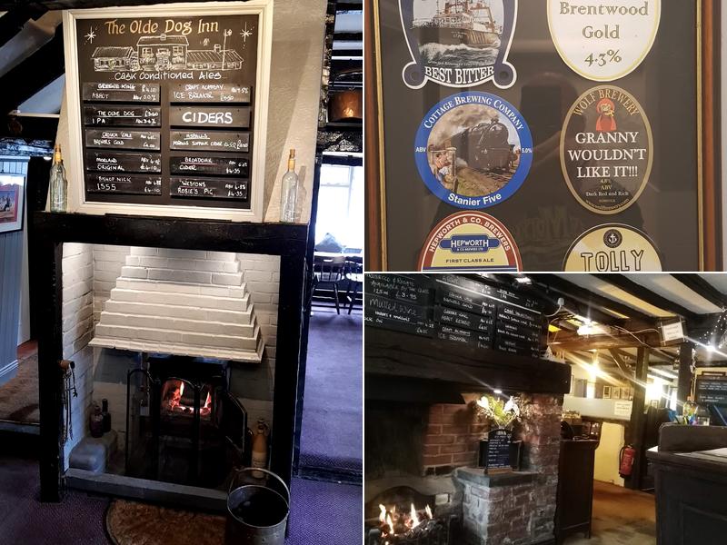 The Olde Dog Inn Menu