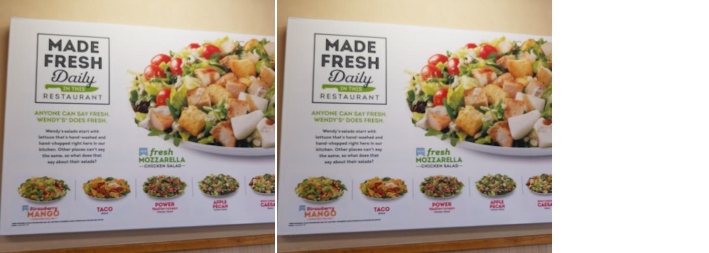 Wendy's Menu