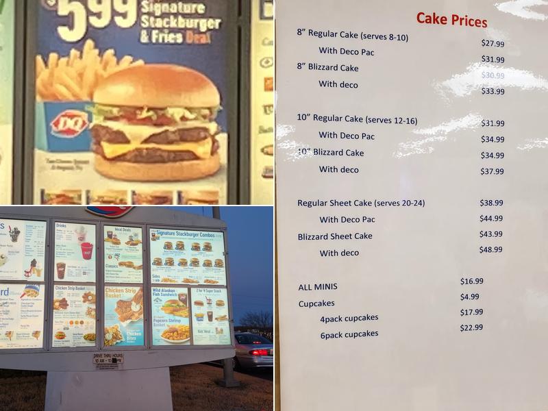 Dairy Queen Grill & Chill Menu