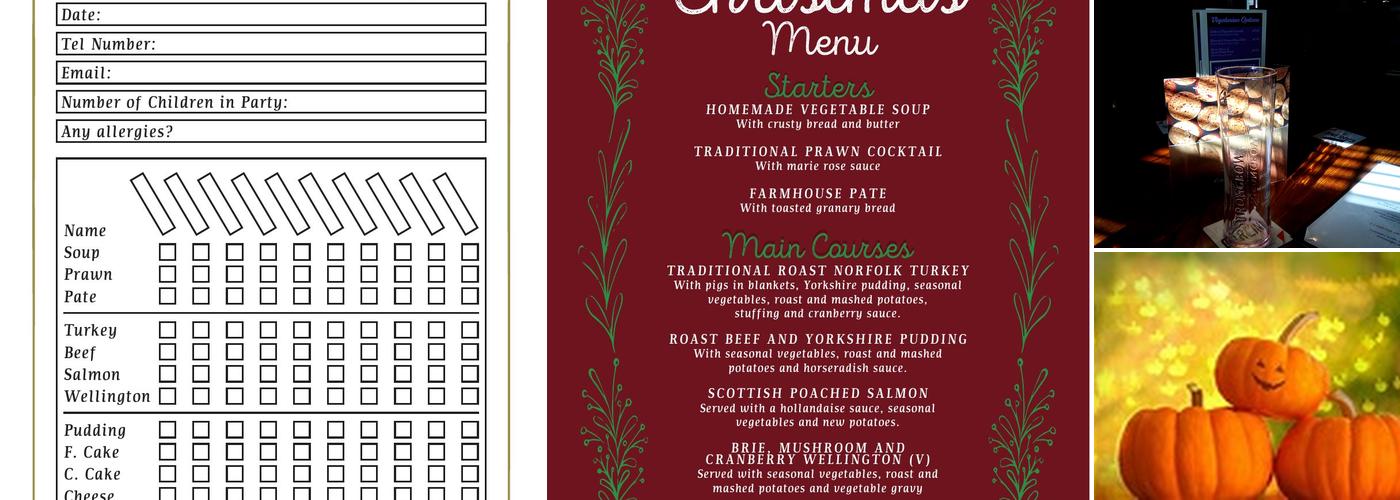 Dusty Miller Inn Menu