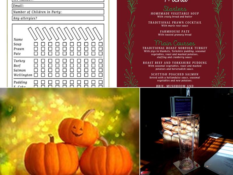 Dusty Miller Inn Menu