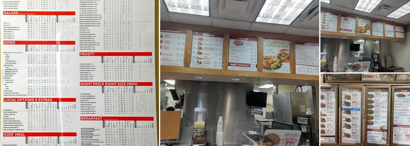 Wendy's Menu