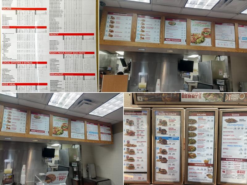 Wendy's Menu