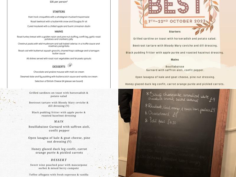 Murmur Menu