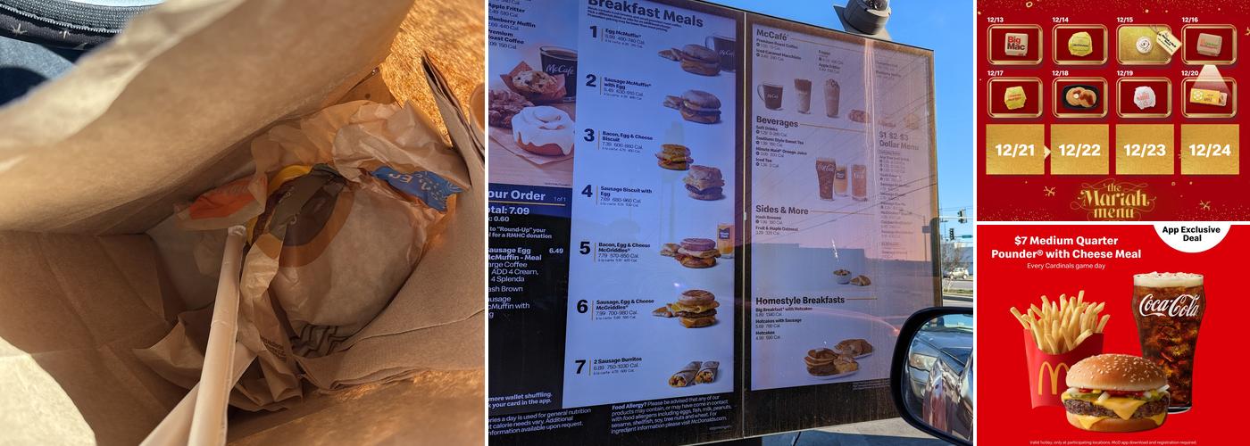 McDonald's Menu