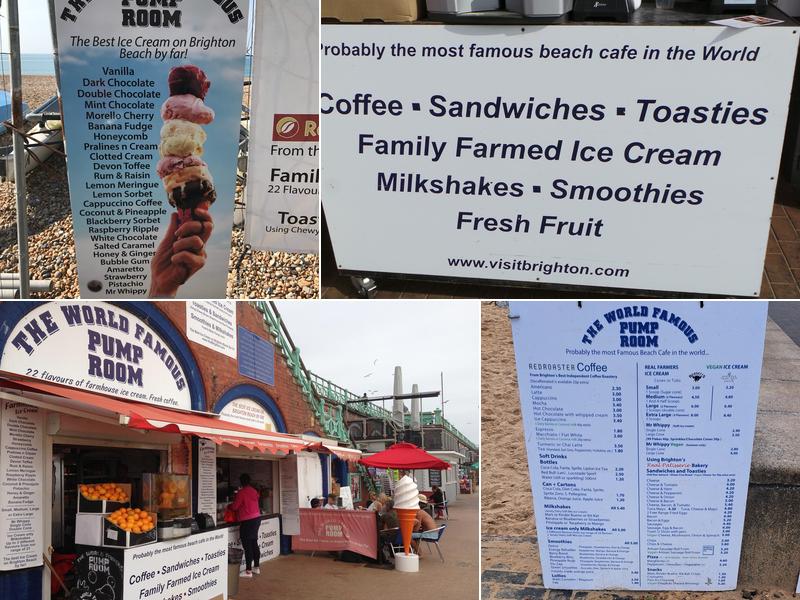 The World Famous Pump Room Menu