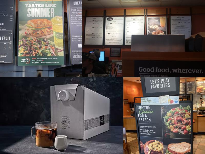 Panera Bread Menu