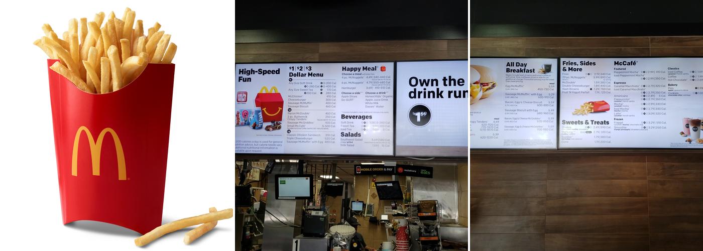 McDonald's Menu