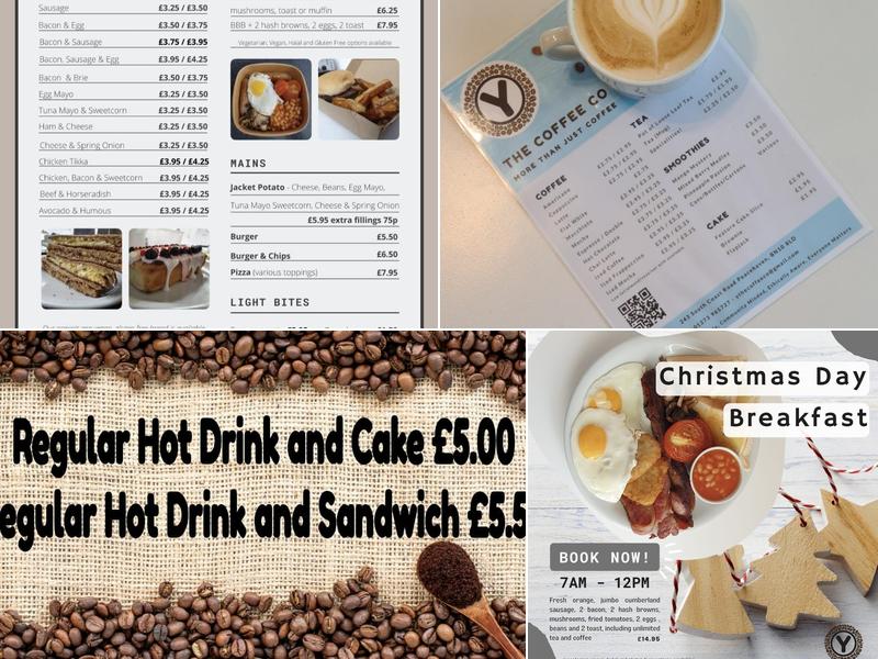 Y The Yemeni Coffee Co Menu