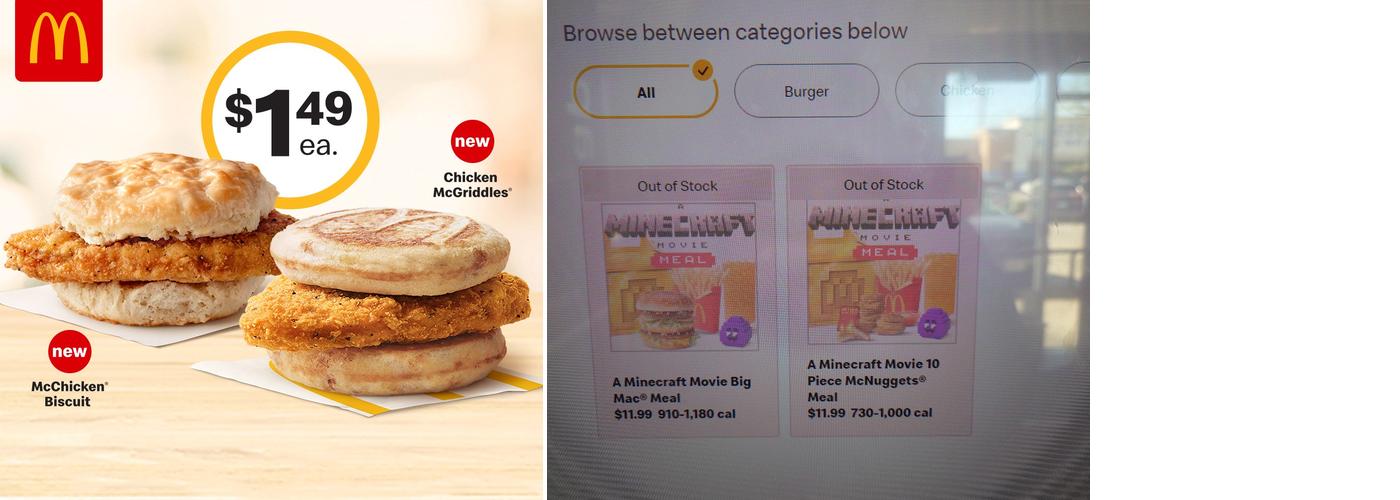 McDonald's Menu