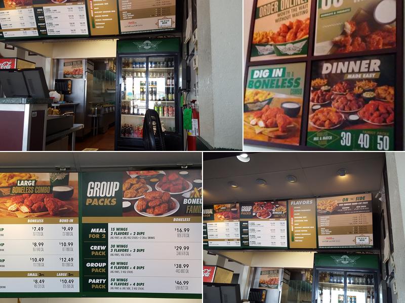 Wingstop Menu
