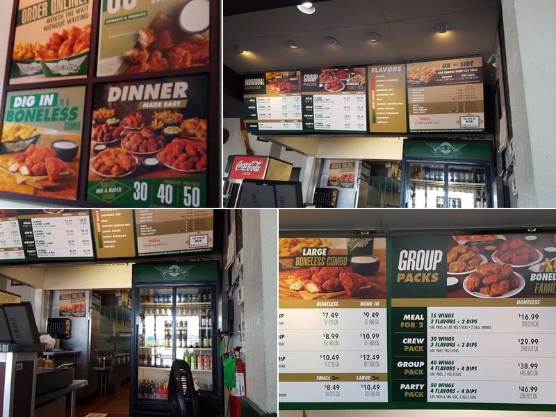 Wingstop Menu