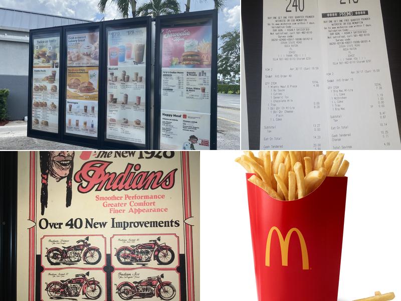 McDonald's Menu
