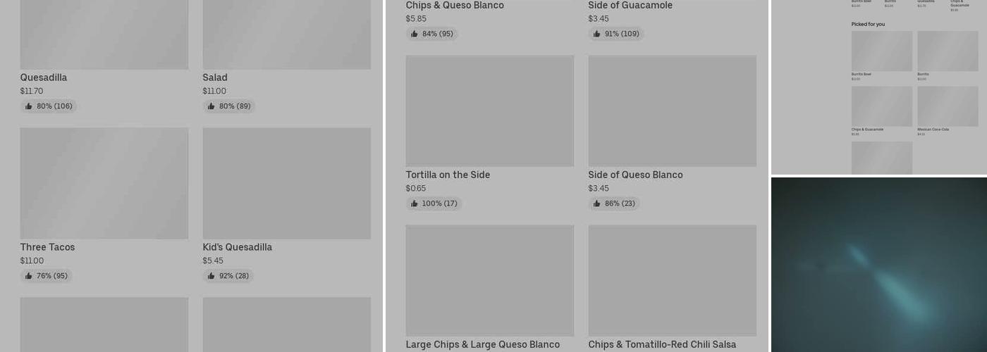 Chipotle Mexican Grill Menu