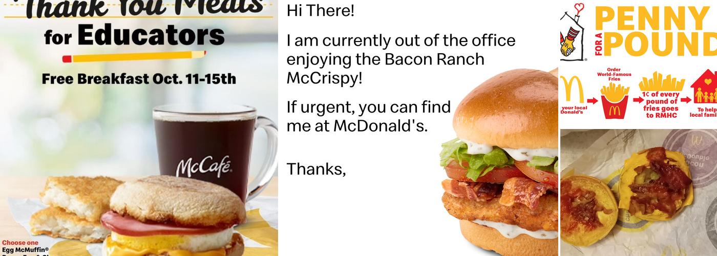 McDonald's Menu