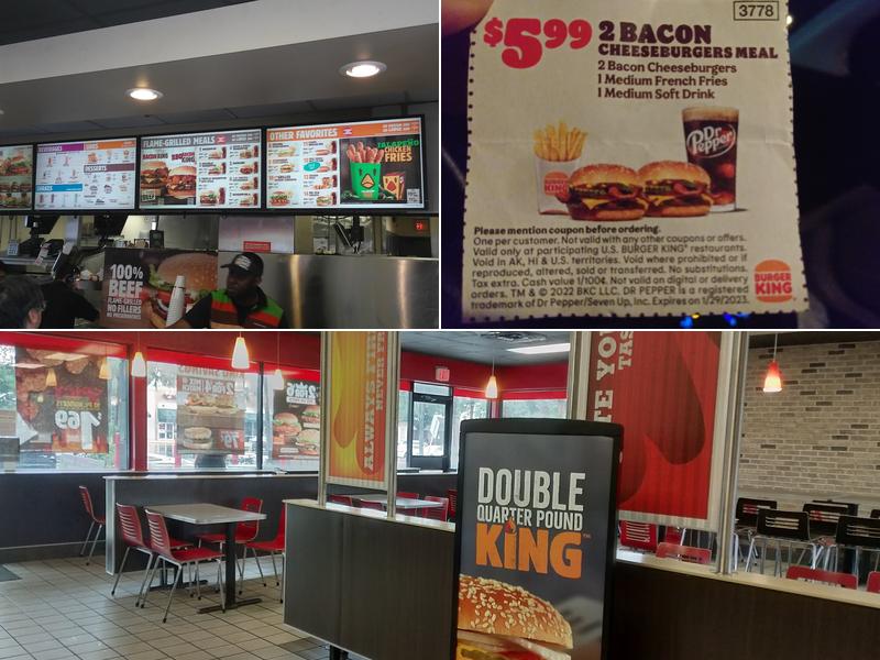 Burger King Menu