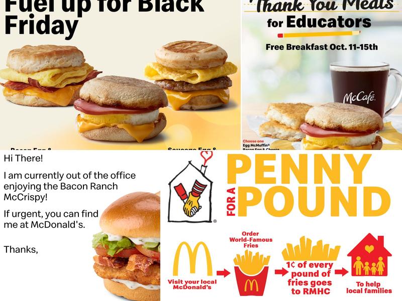 McDonald's Menu