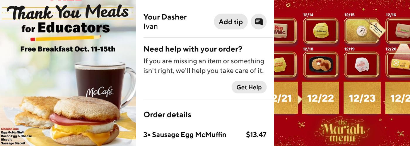 McDonald's Menu