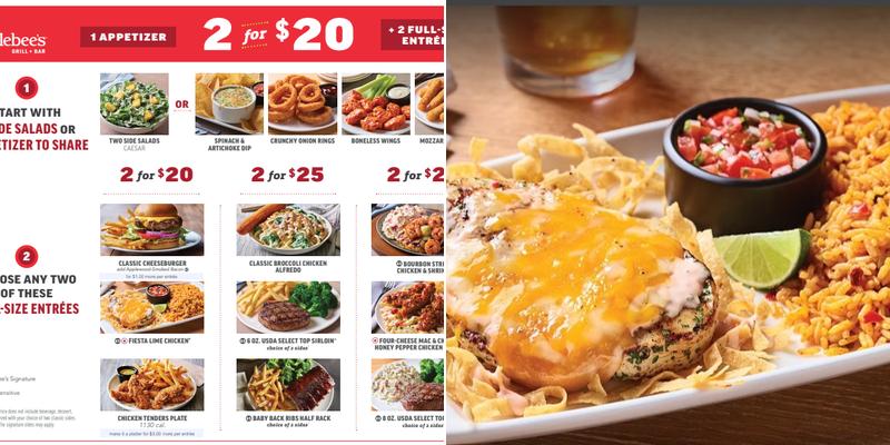 Applebee's Grill + Bar Menu