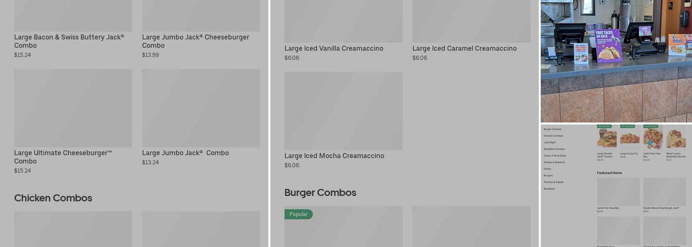 Jack In The Box Menu