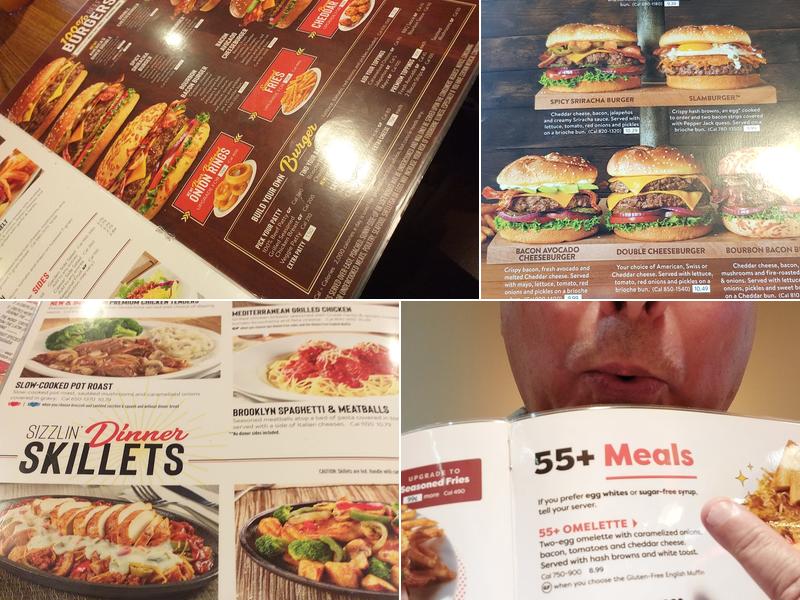 Denny's Menu