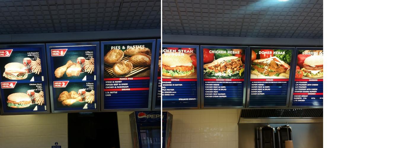 Tommys Fish & Chip Shop Menu