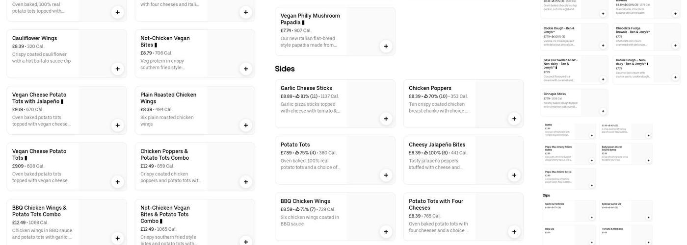 Papa Johns Pizza Menu