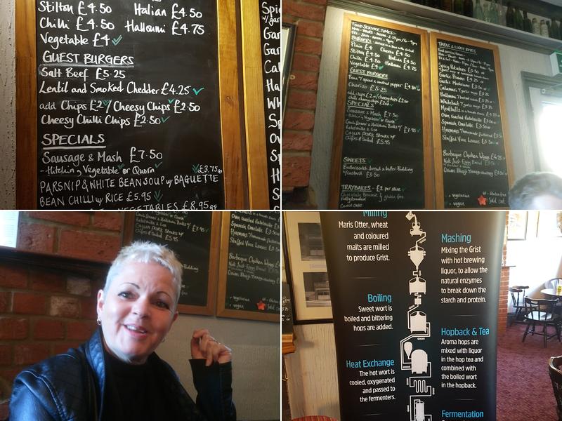 The Half Moon Hitchin Menu