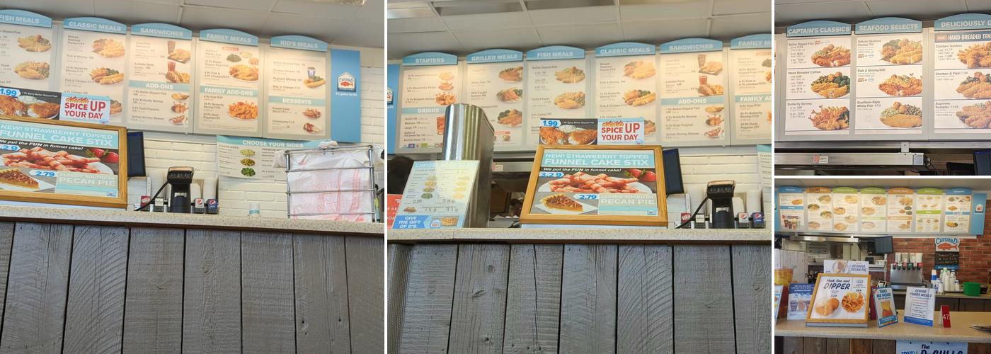 Captain D's Menu