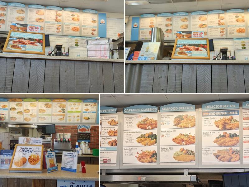 Captain D's Menu