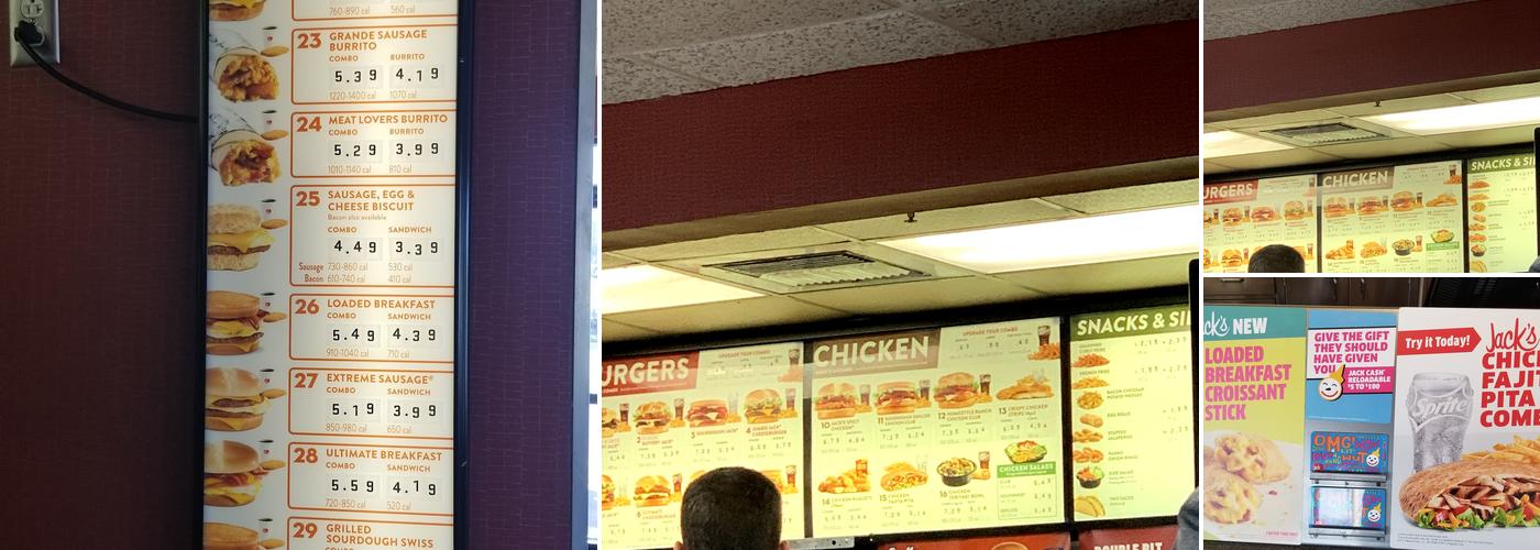 Jack In The Box Menu
