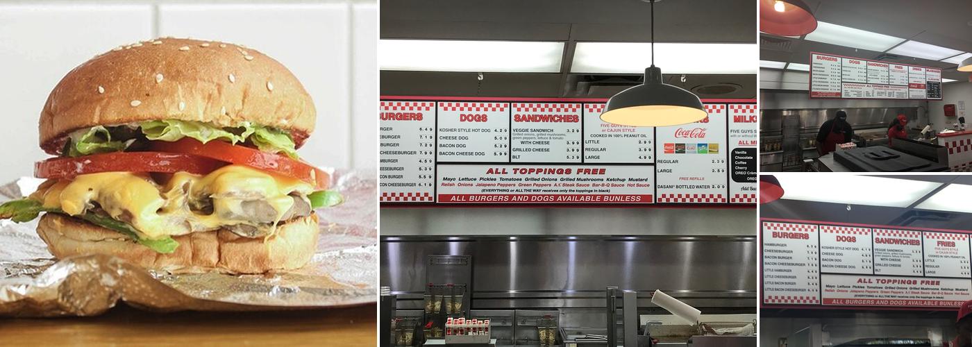 Five Guys Menu