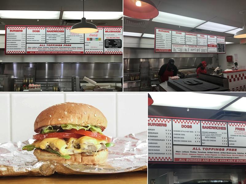 Five Guys Menu