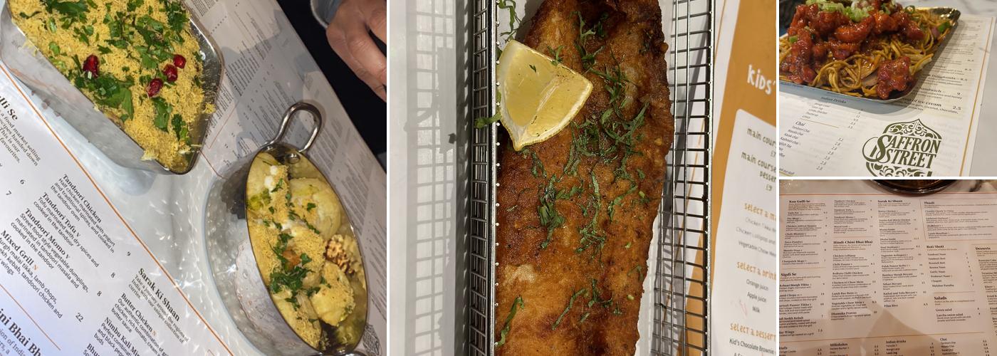 Saffron Street Menu